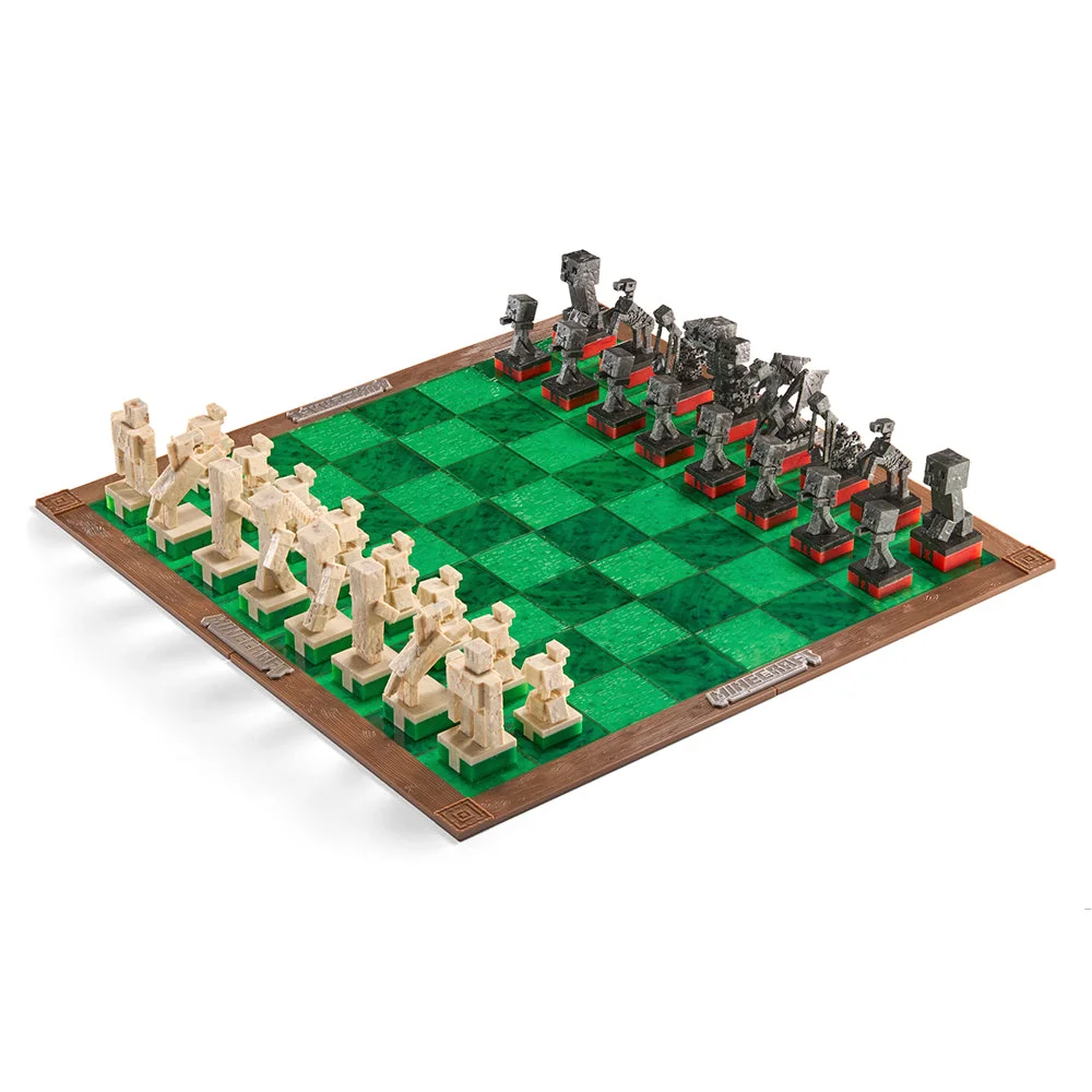 Image of Minecraft Chess Set