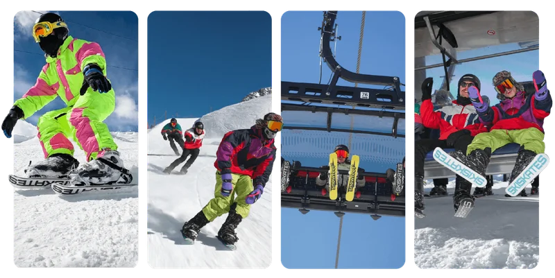 People riding