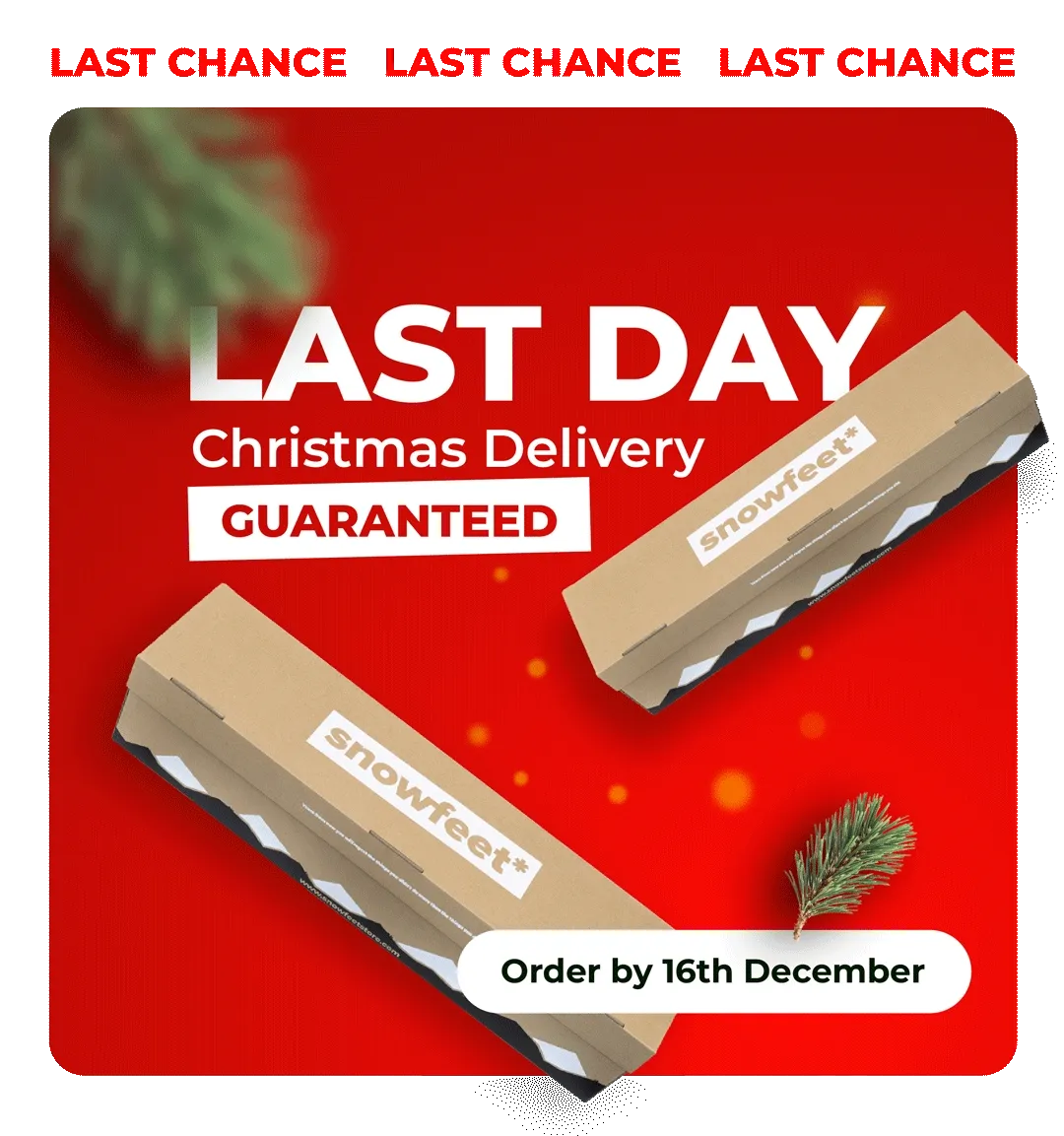 Christmas delivery guaranteed