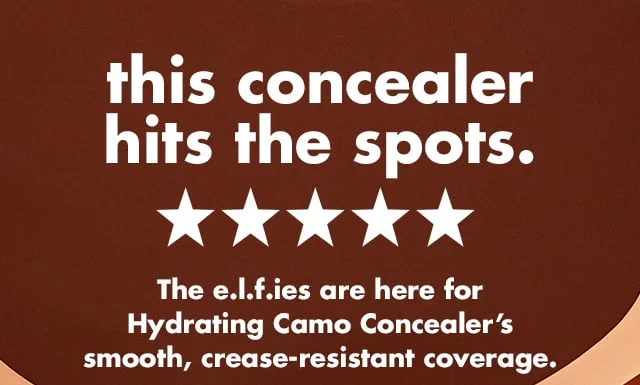 This concealer hits the spots