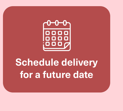 Schedule delivery