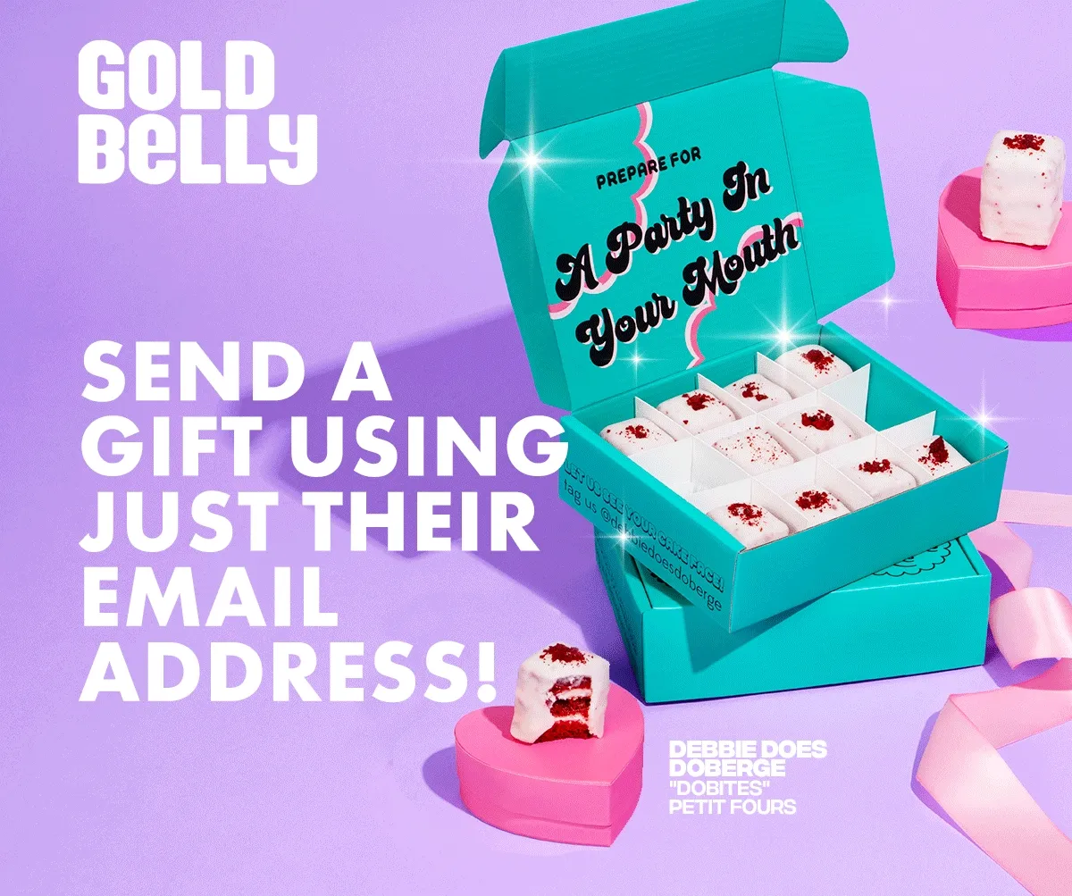 Send a gift using just their email address