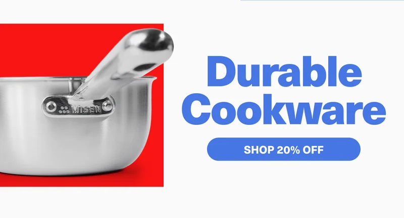 Durable Cookware - SHOP 20% OFF