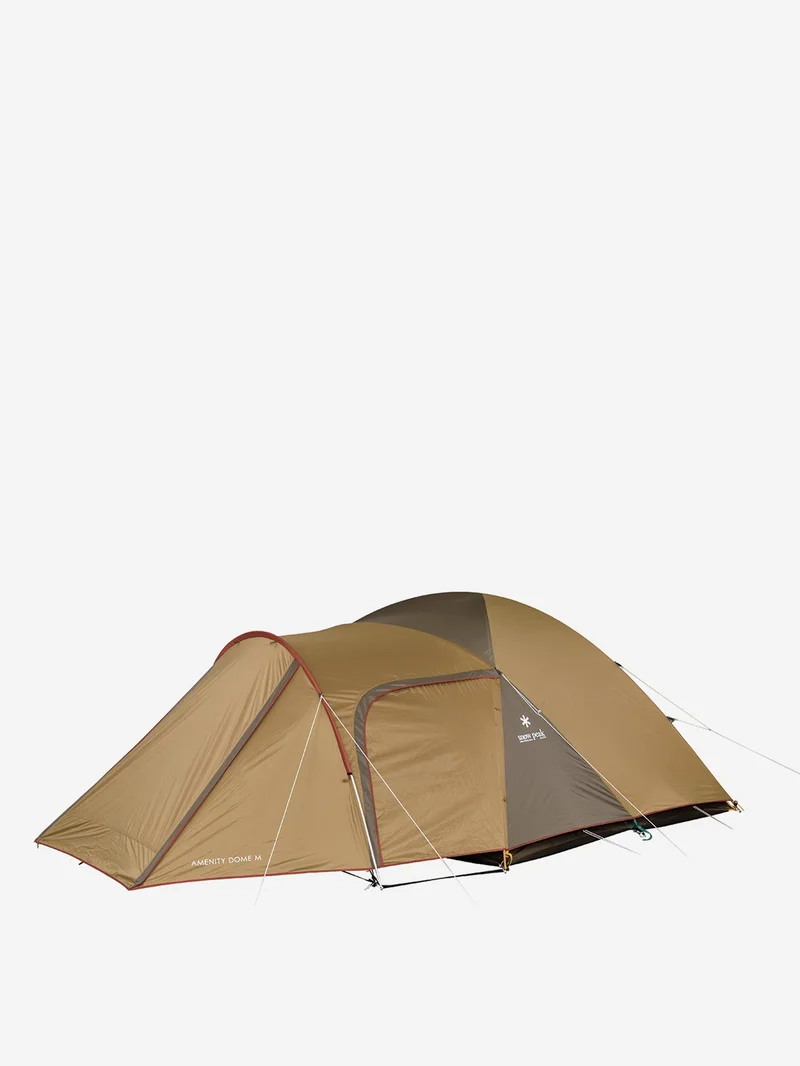 Image of Snow Peak Amenity Dome Medium 4 Person Tent - Brown
