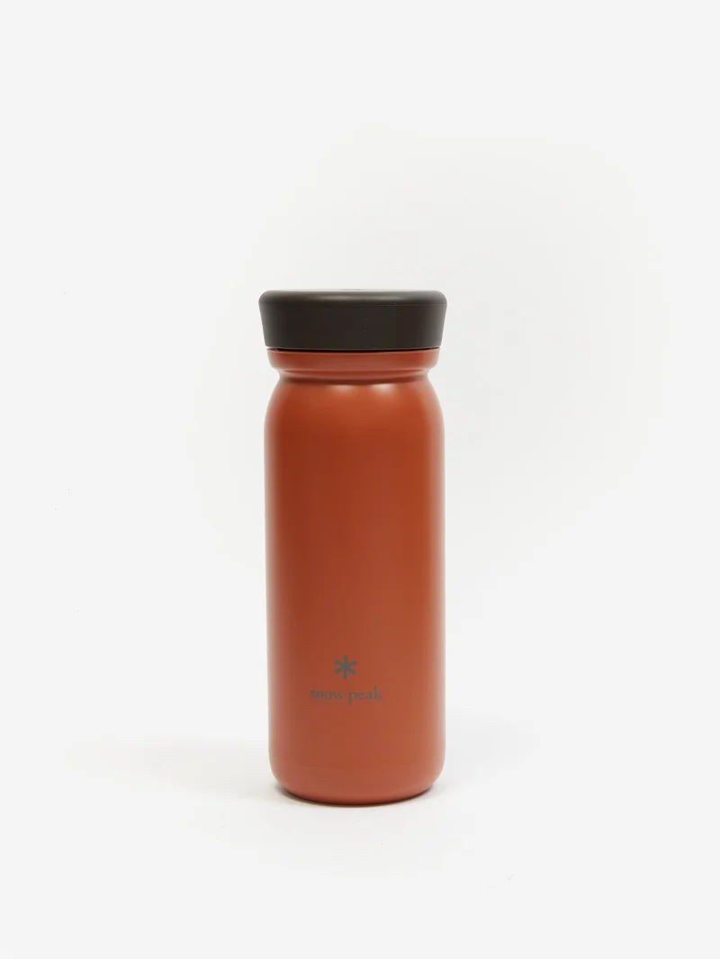 Image of Snow Peak Stainless Vacuum Bottle Type-M 500 - Red Clay