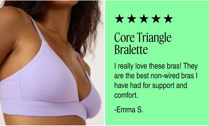 Core Triangle Bralette