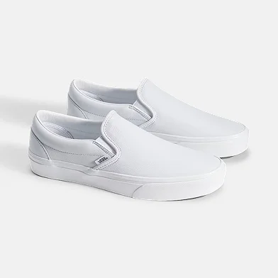 True White Classic Slip-On Shoe
