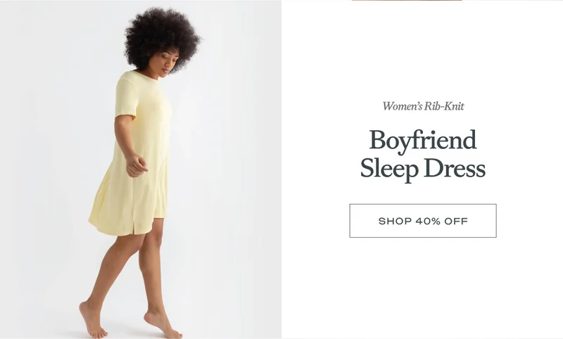 Boyfriend Sleep Dress