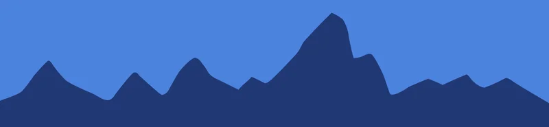 Mountain graphic separating email section.