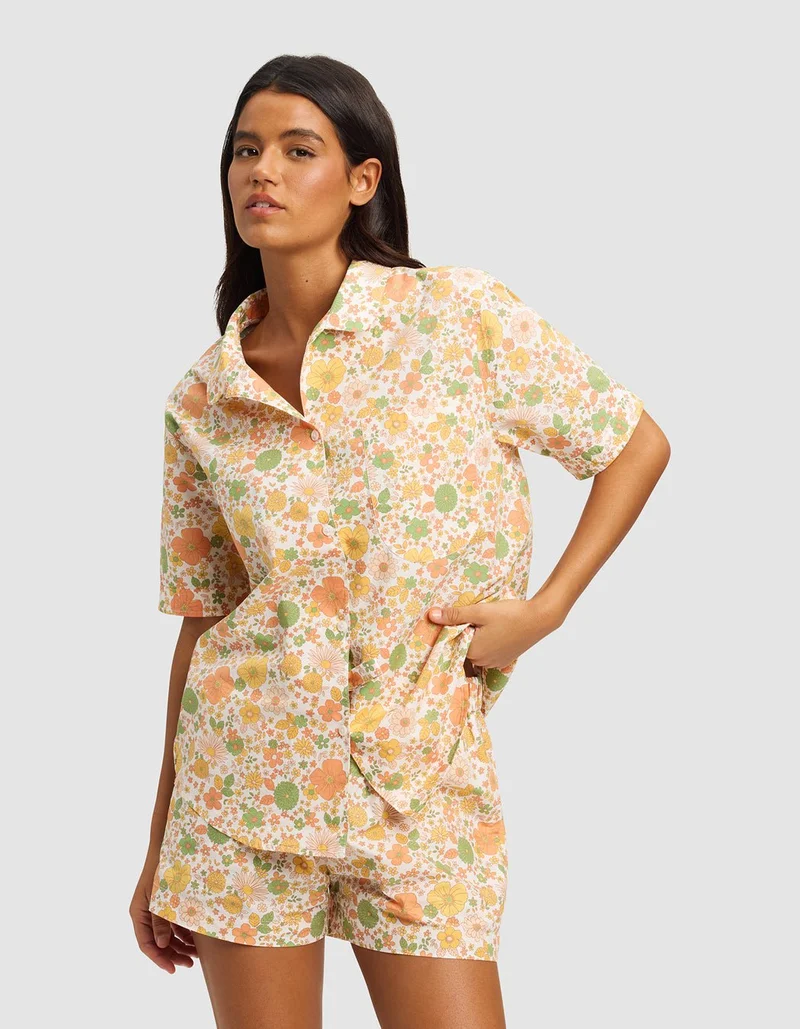 Image of Women's Sutton Short Sleeve Pajama Top Image of Women's Sutton Short Sleeve Pajama Top