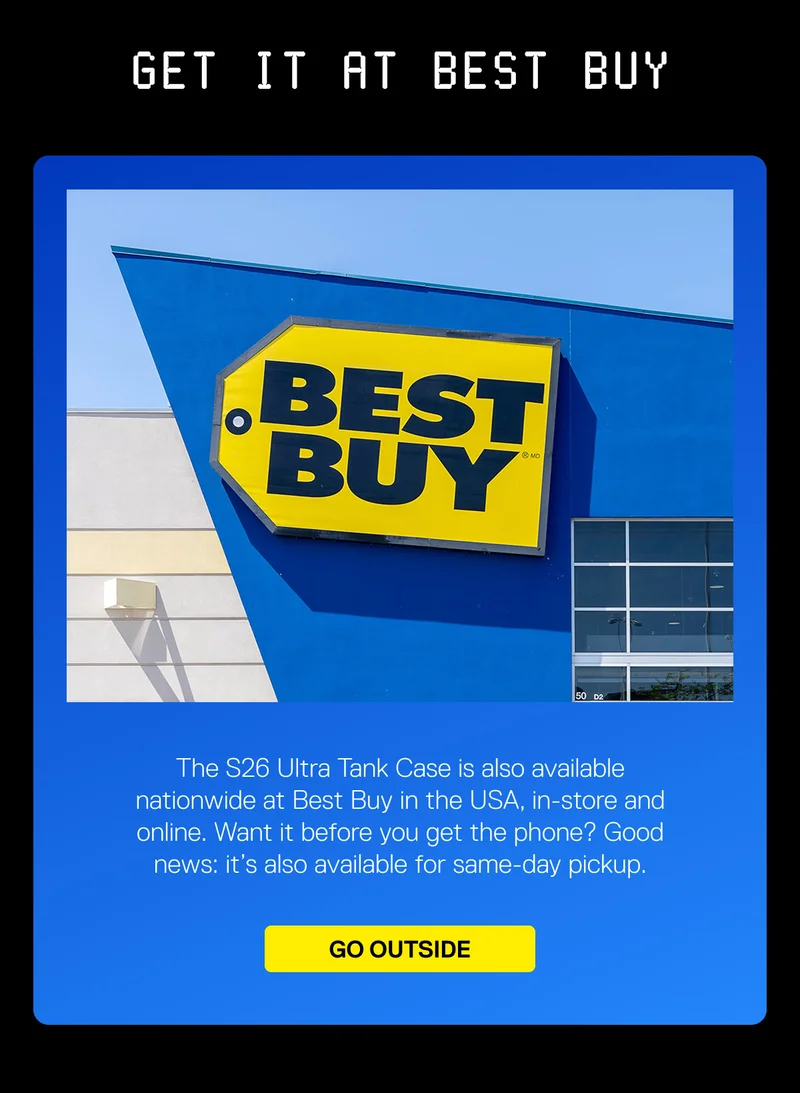 Also available at Best Buy in the US