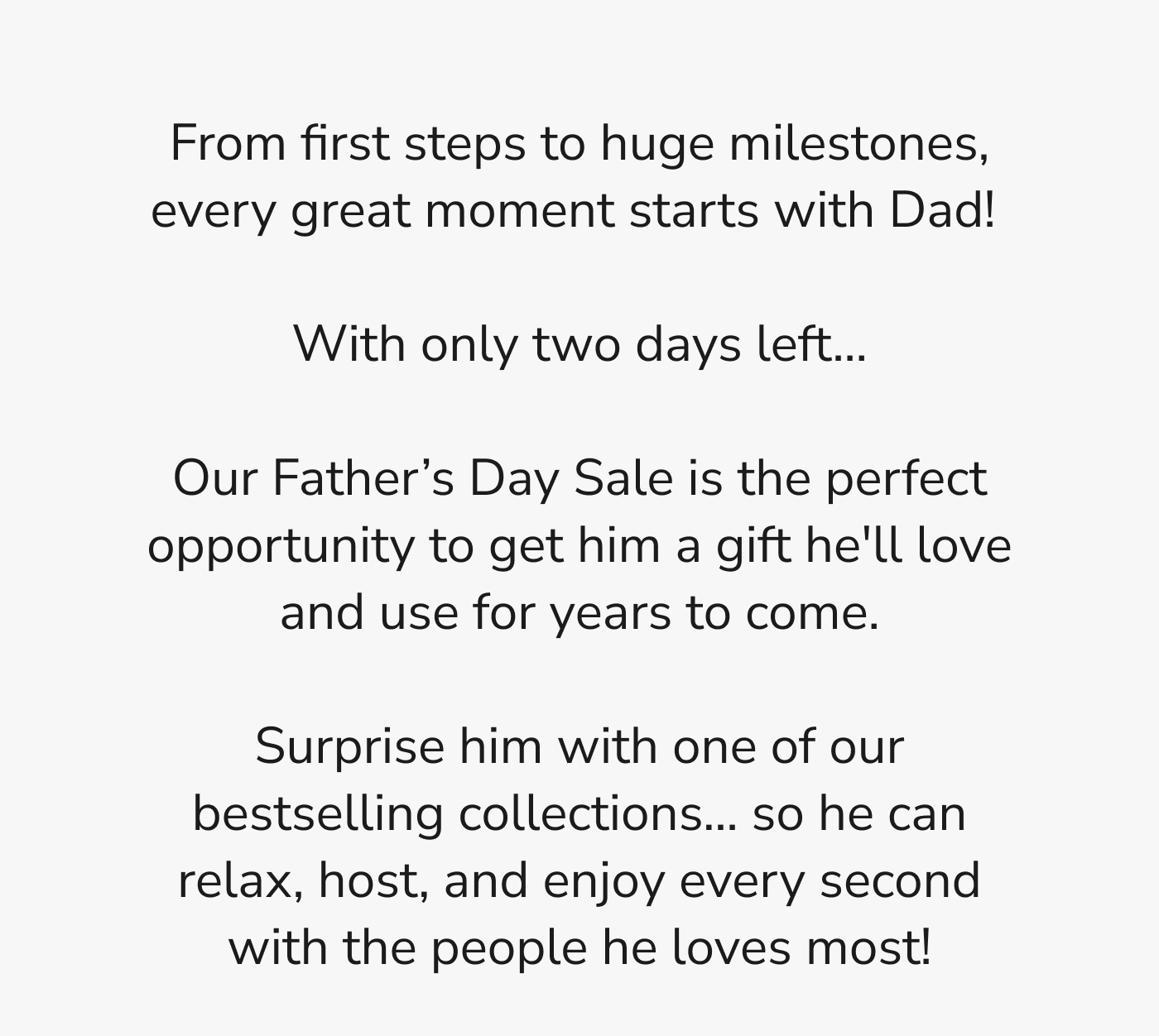 Surprise Him With Our Collections