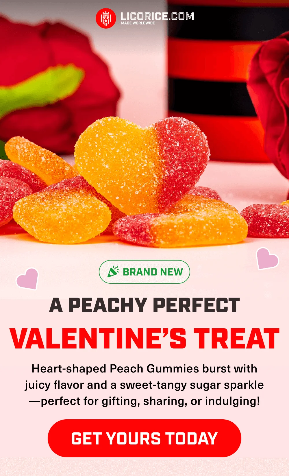 NEW! Peach Hearts are here!
