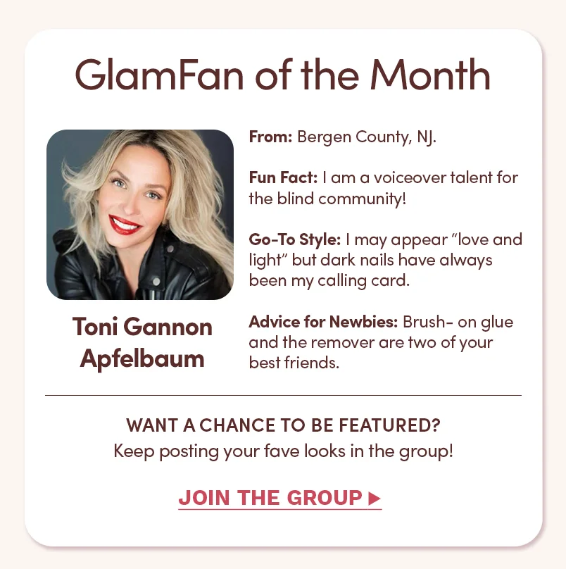 GlamFan of the Month. Join the Group