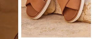 Mae Crossover Slide Sandal - Image