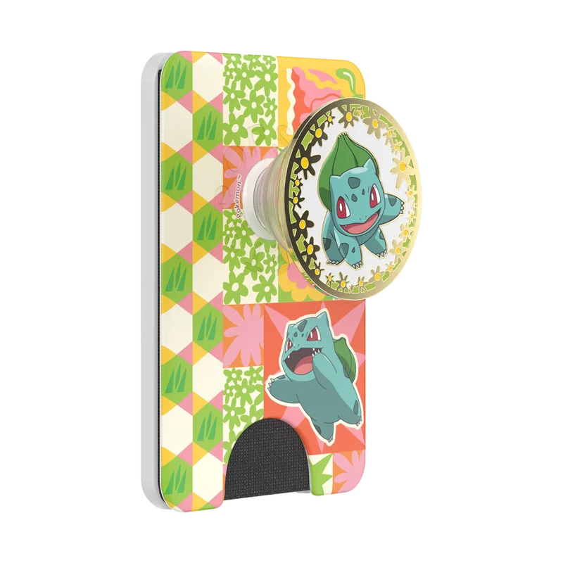 Image of Bulbasaur Patchwork — MagSafe PopWallet+