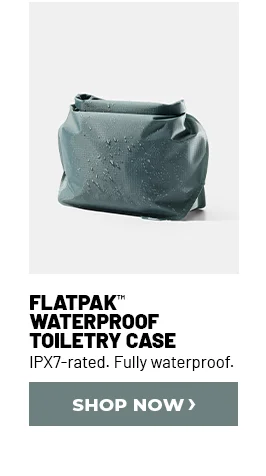 FlatPak Waterproof Toiletry Case