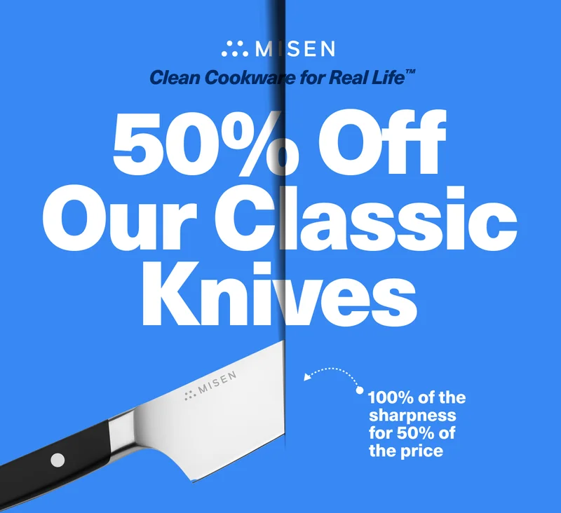 50% OFF our classic knives