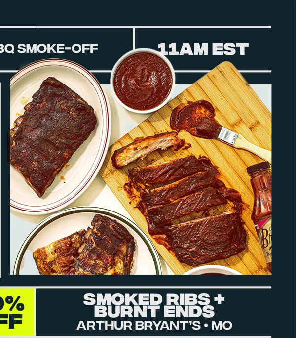 Smoked Ribs & Burnt Ends