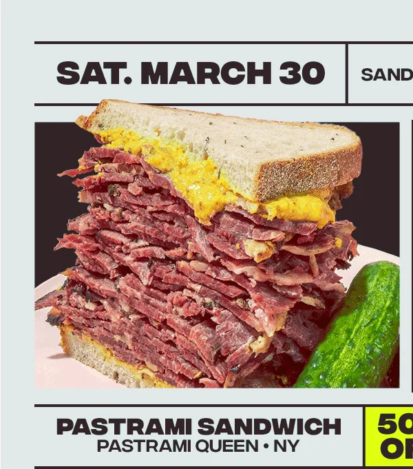 Pastrami Sandwich
