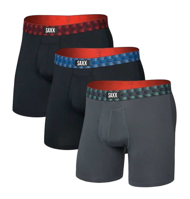 Multi-Sport Mesh Boxer Brief 3-Pack