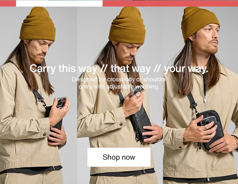 Incase A.R.C Small Crossbody Bag in Black