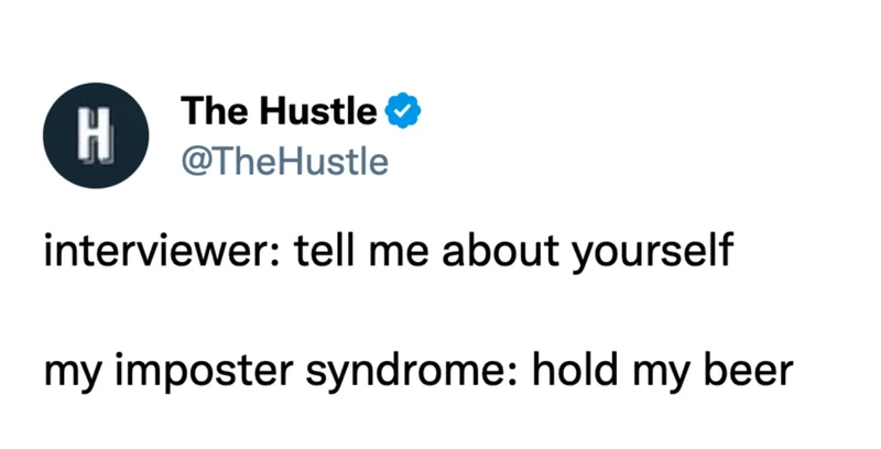 imposter syndrome meme