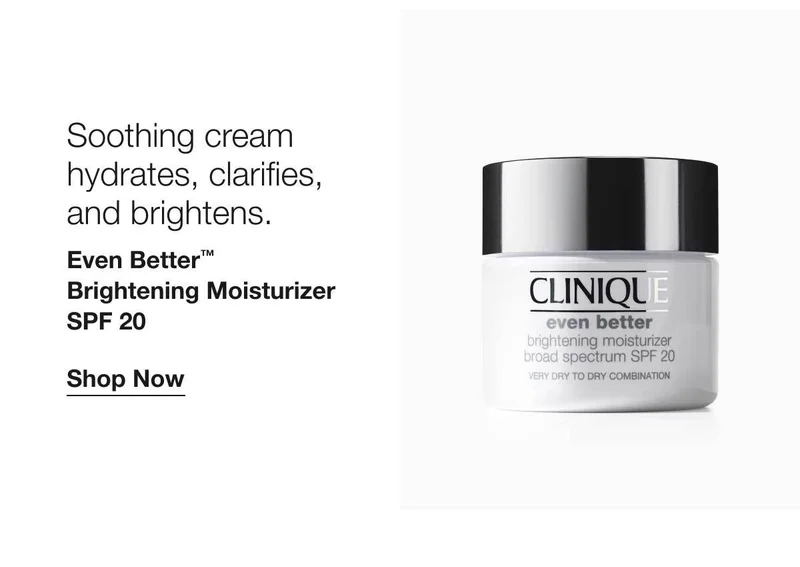 Soothing cream hydrates, clarifies, and brightens. | Even Better™ Brightening Moisturizer SPF 20 | Shop Now