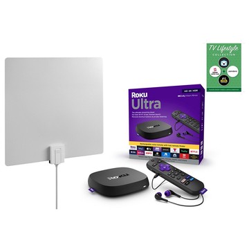 Roku Ultra 4K and One For All Antenna Bundle