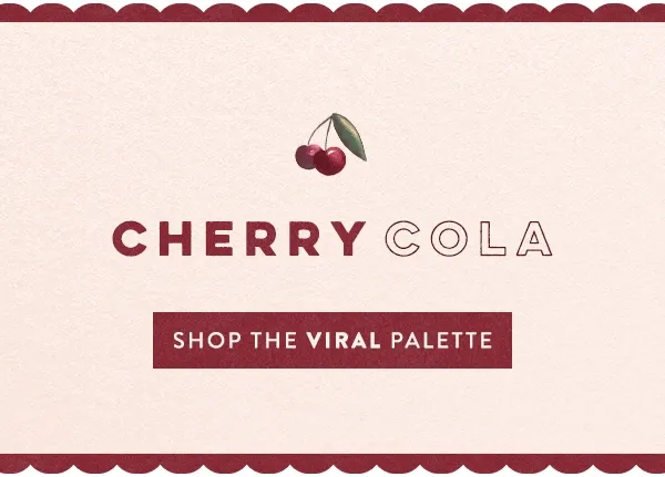 Cherry Cola, shop the viral palette