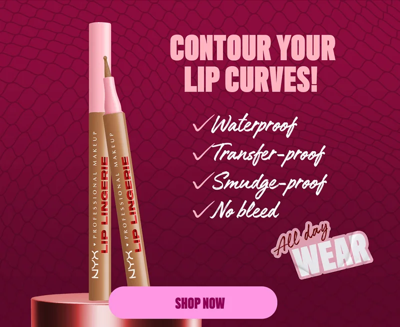 Contour your lip curves