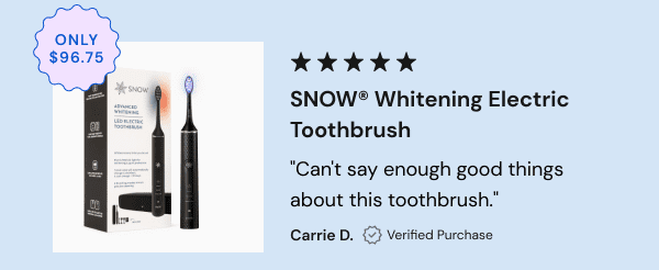 SNOW® Whitening Electric Toothbrush [SHOP NOW]