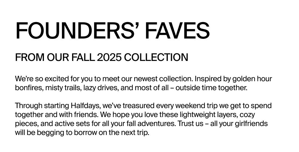 Shop Founders' Faves