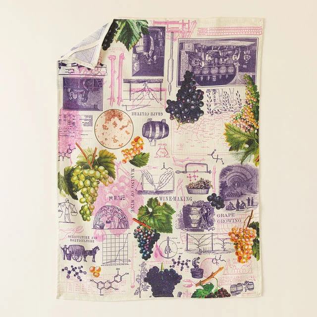 The Science of Wine Tea Towel