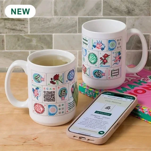 Mahjong QR Mug