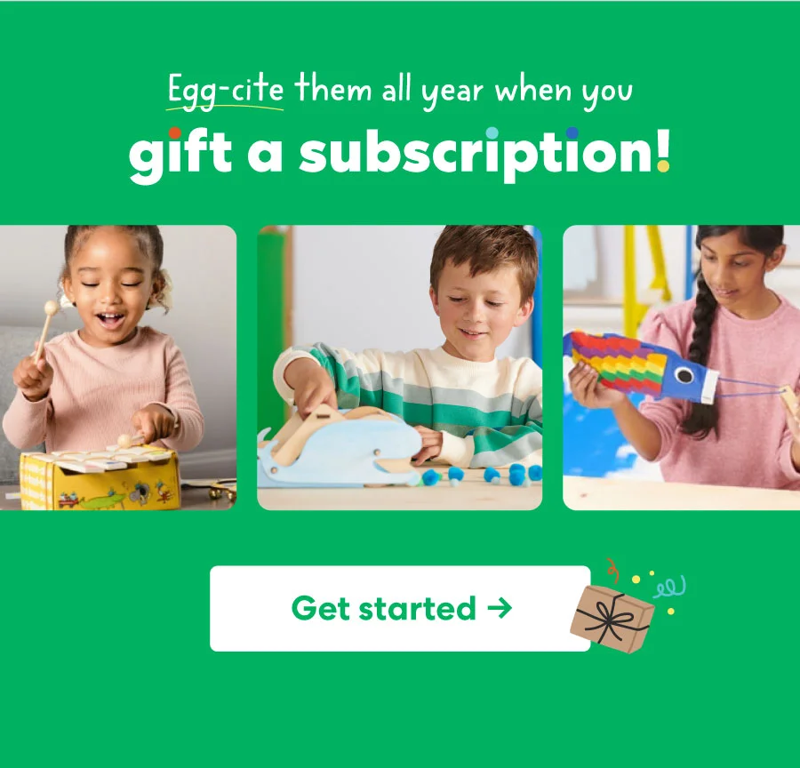 Egg-cite Them all year when you gift a subscription!