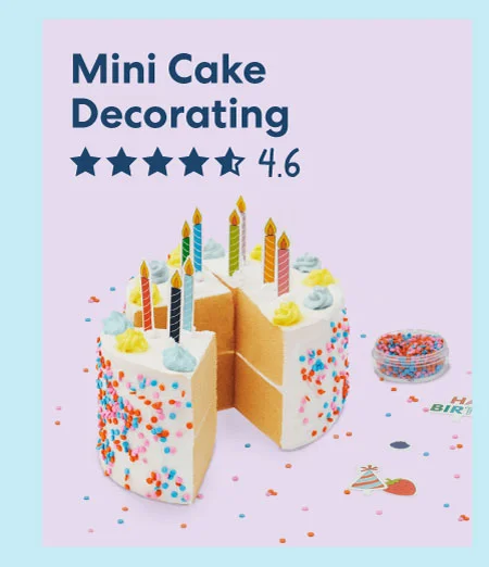 Mini Cake Decorating