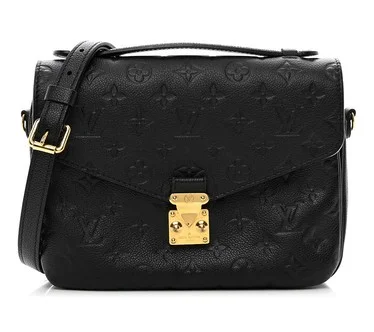 Pre-Owned Louis Vuitton Pochette Metis Empreinte Black