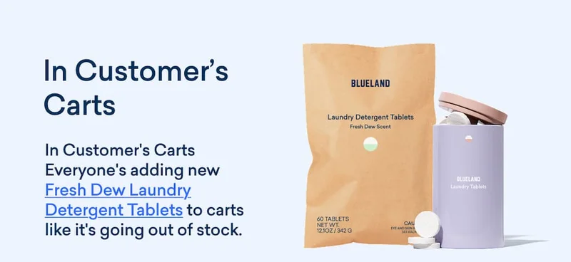 In Our Customer's Carts: Fresh Dew Laundry Detergent Tablets!