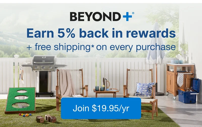 Join BEYOND+ for more perks and chances to earn rewards!