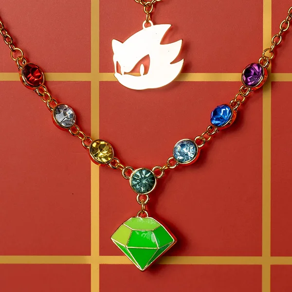 Super Sonic Emeralds Necklace