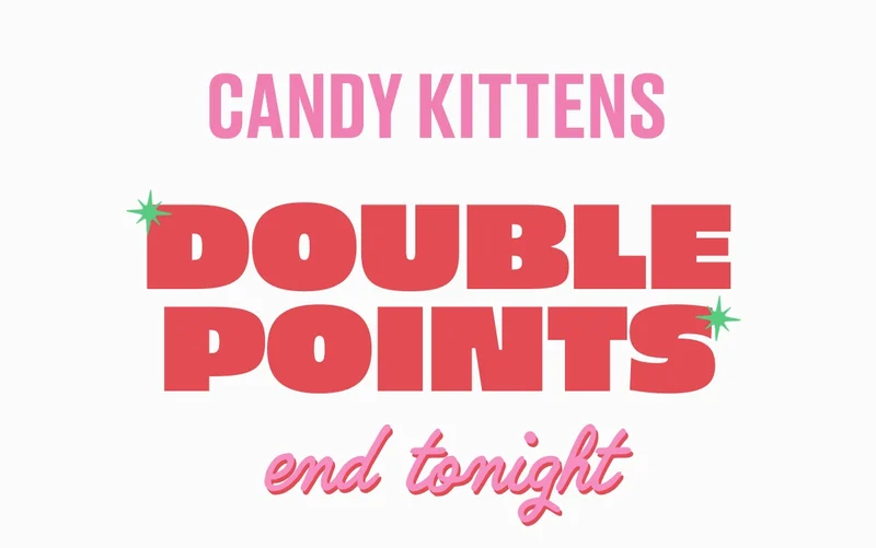 Double points end tonight