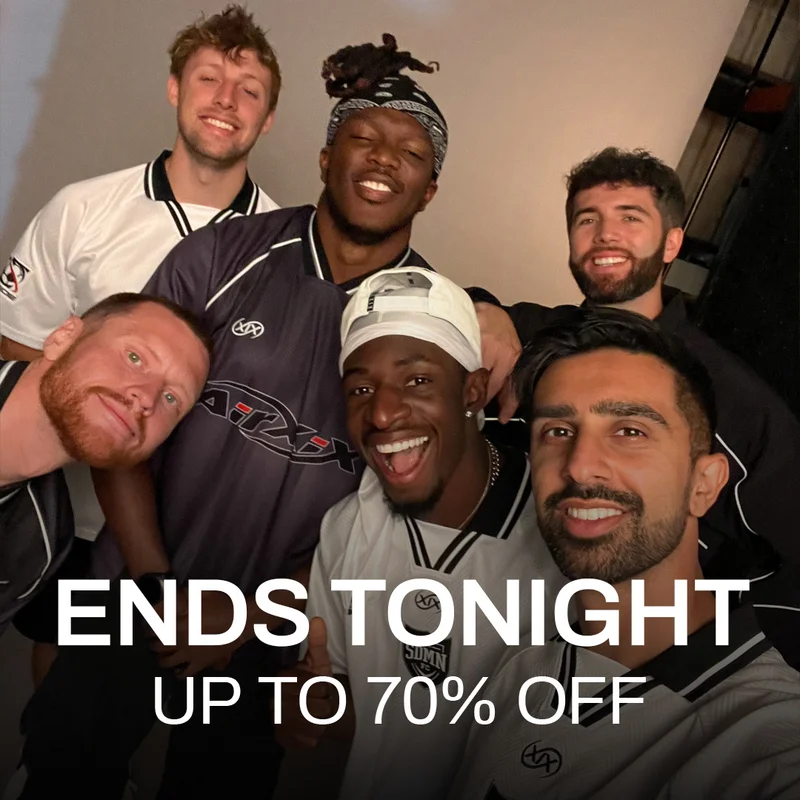 Ends tonight, up to 70% off