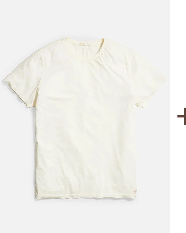 Tailored crew tee