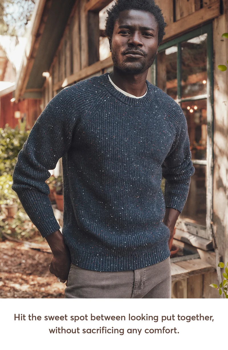 Hit the sweet spot between looking put together, without sacrificing any comfort.