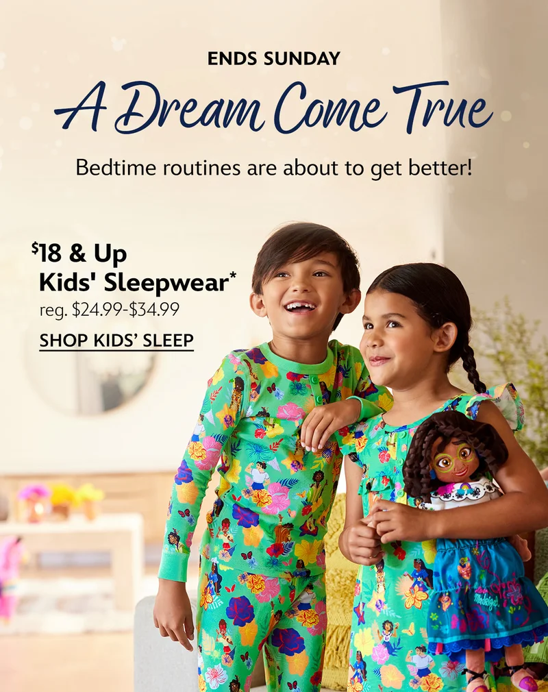 Kids' Sleepwear | Shop Now