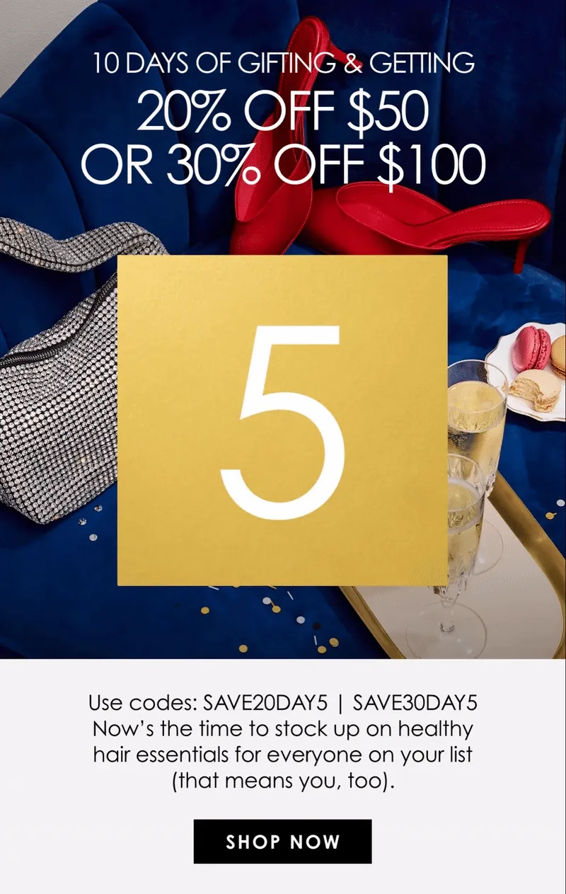 20% Off $50 or 30% Off $100 | Shop Now