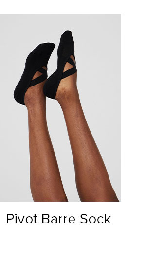 pivot barre socks - black