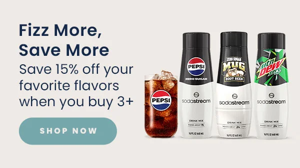 Save 15% off your favorite flavors when you buy 3+ Save 15% off your favorite flavors when you buy 3+