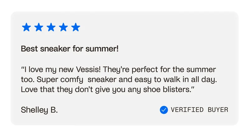 Best sneaker for summer!